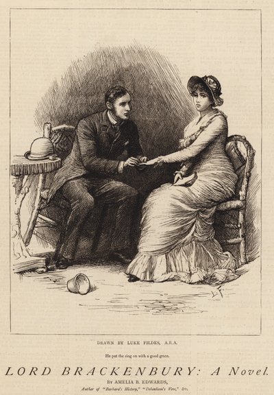 Lord Brackenbury, a Novel by Samuel Luke Fildes